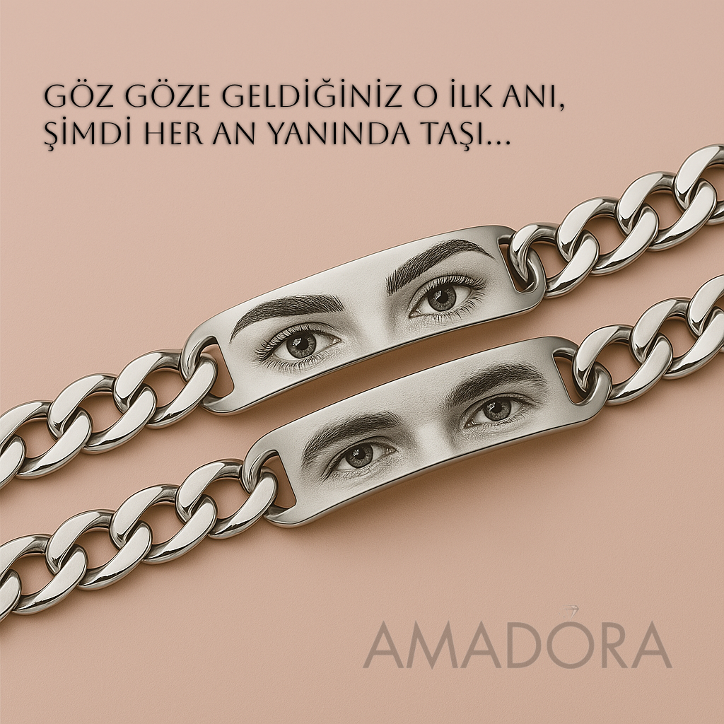 Kişiye Özel Göz Bileklik