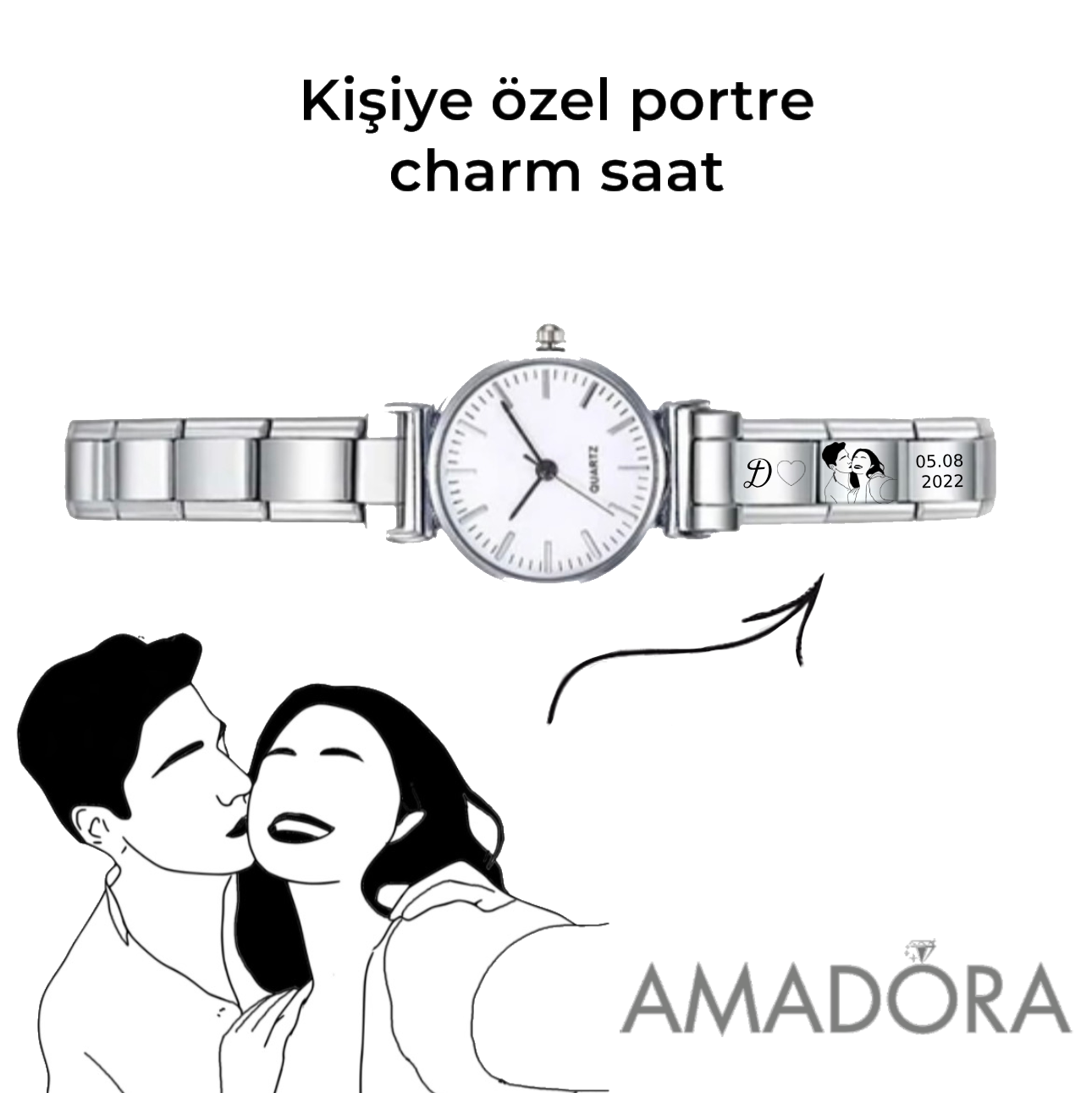Kişiye Özel İtalyan Nomination Saat
