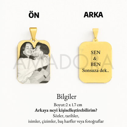 Kişiye Özel Resimli Kolye